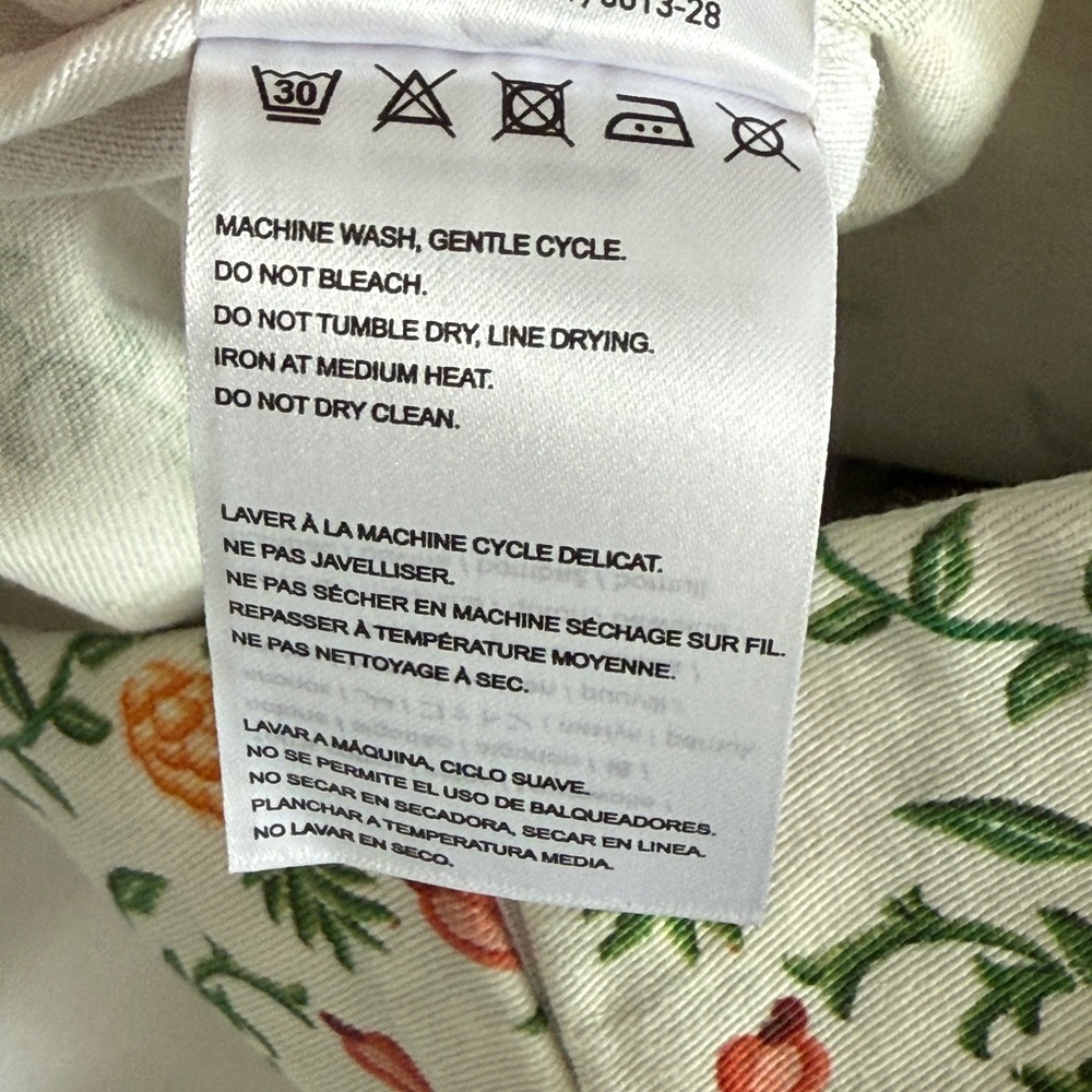 NEW Farm Rio Off-White Folk Floral Mini Wrap Skirt - Picture 10 of 12